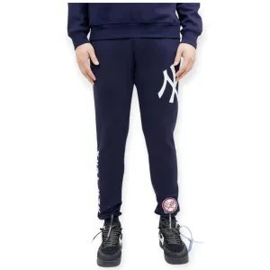 Pro Standard Men New York Yankees Logo Joggers(Navy)