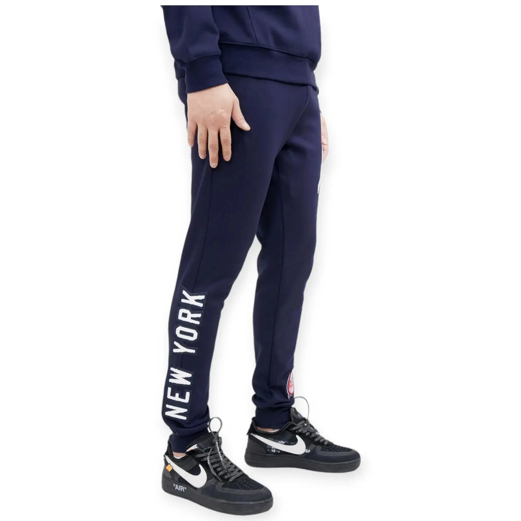 Pro Standard Men New York Yankees Logo Joggers(Navy)