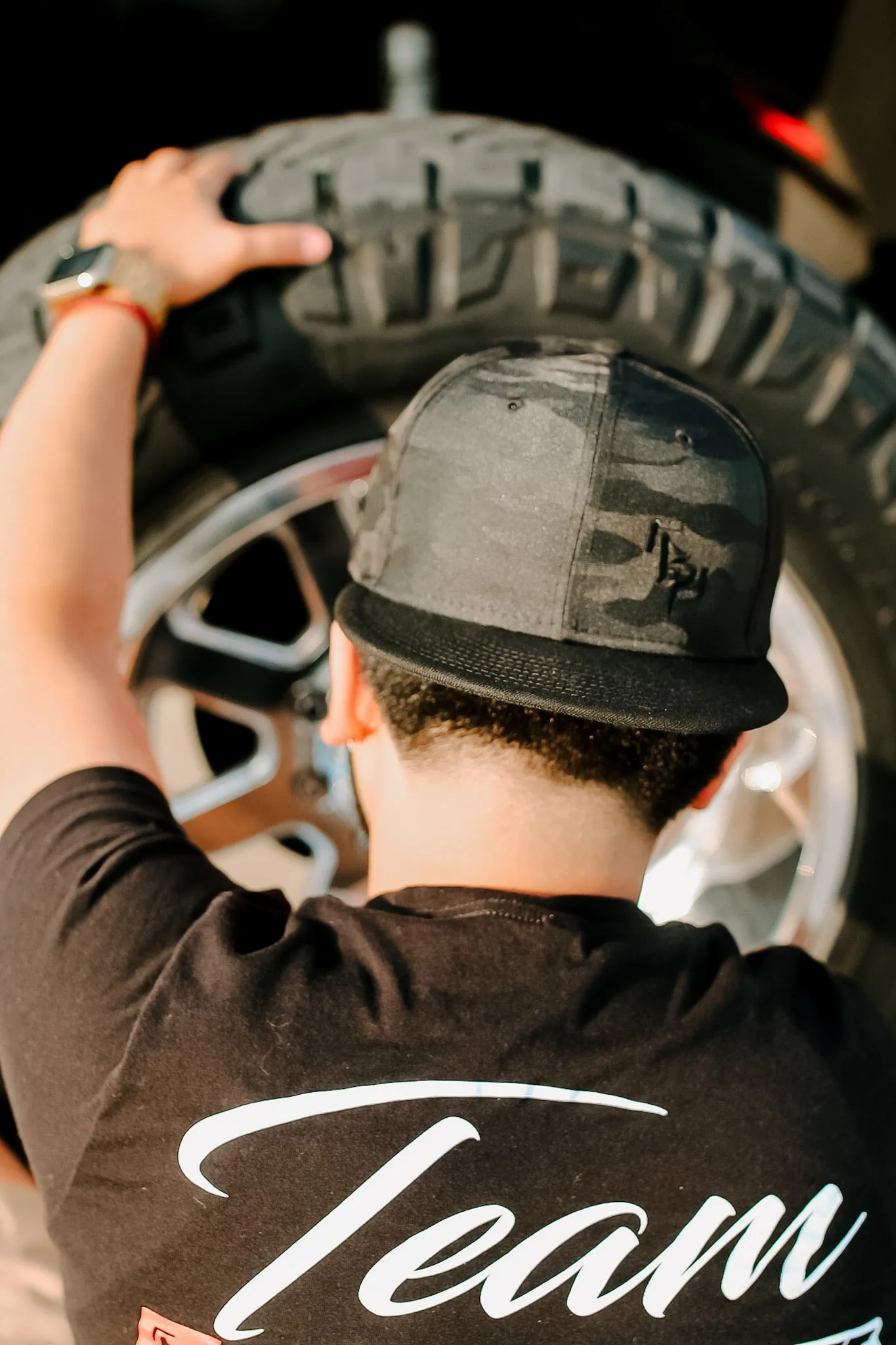 "Bp Camo" Hat - Black