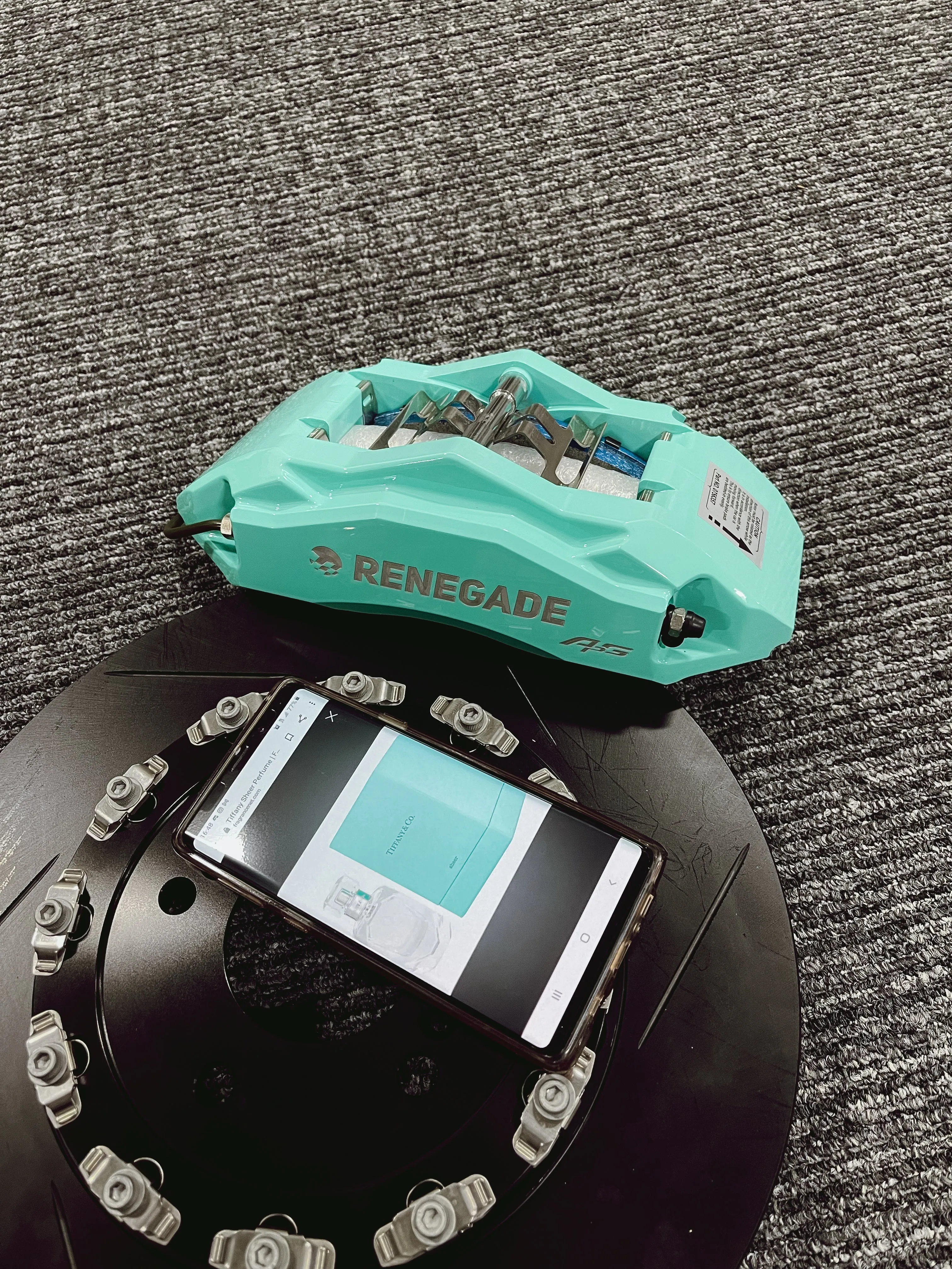 RENEGADE X APG TESLA MODEL 3 REAR BIG BRAKE KIT