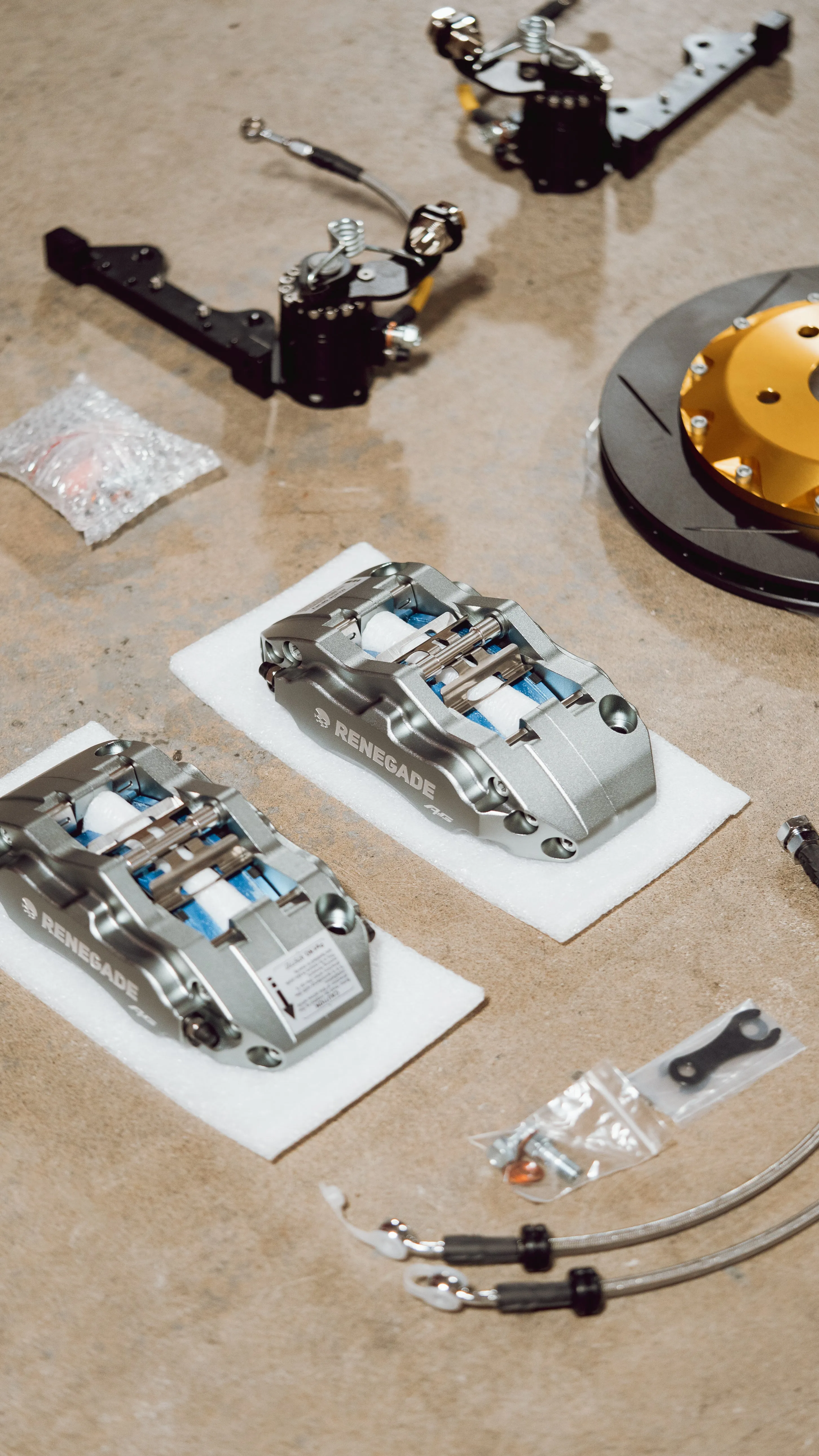 RENEGADE X APG TESLA MODEL 3 REAR BIG BRAKE KIT