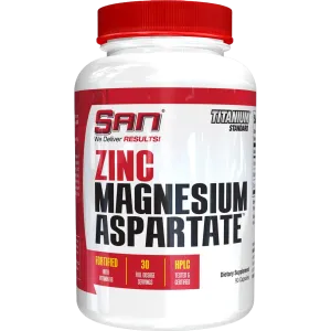 SAN Zinc Magnesium Aspartate - 90 caps