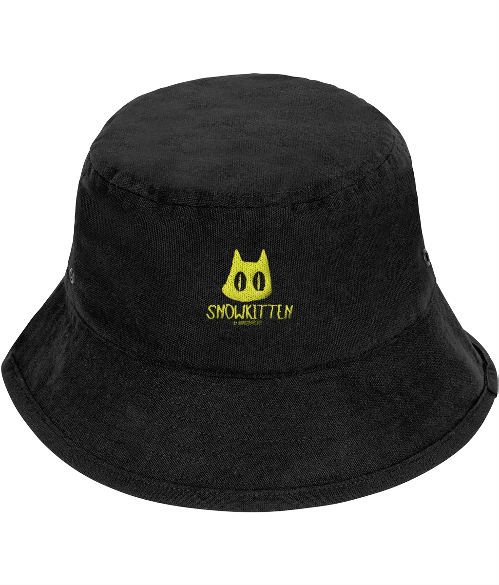 SNOWKITTEN Kids Recycled Embroidered Bucket Hat