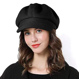 Sumolux Women's Beret Newsboy Cap