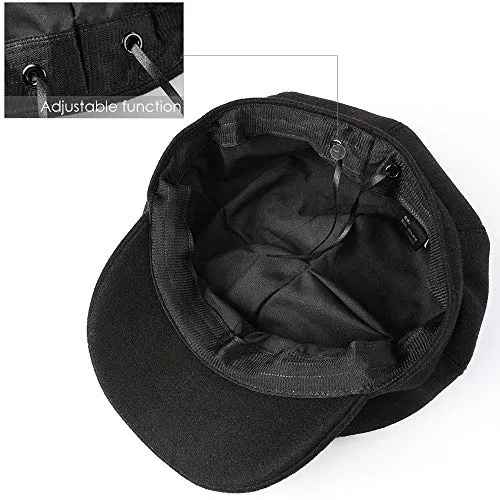 Sumolux Women's Beret Newsboy Cap