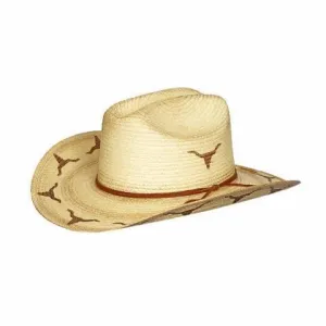 Sunbody Kids Longhorn Palm Leaf Hat