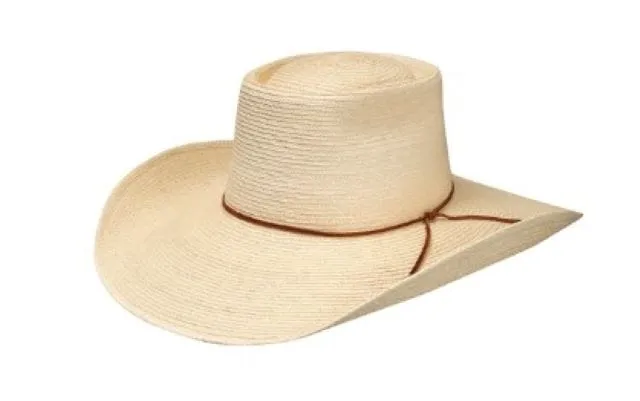 Sunbody Reata 3 Palm Leaf Hat Natural