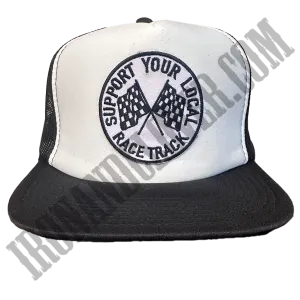 Support Your Local Race Track Snapback Hat