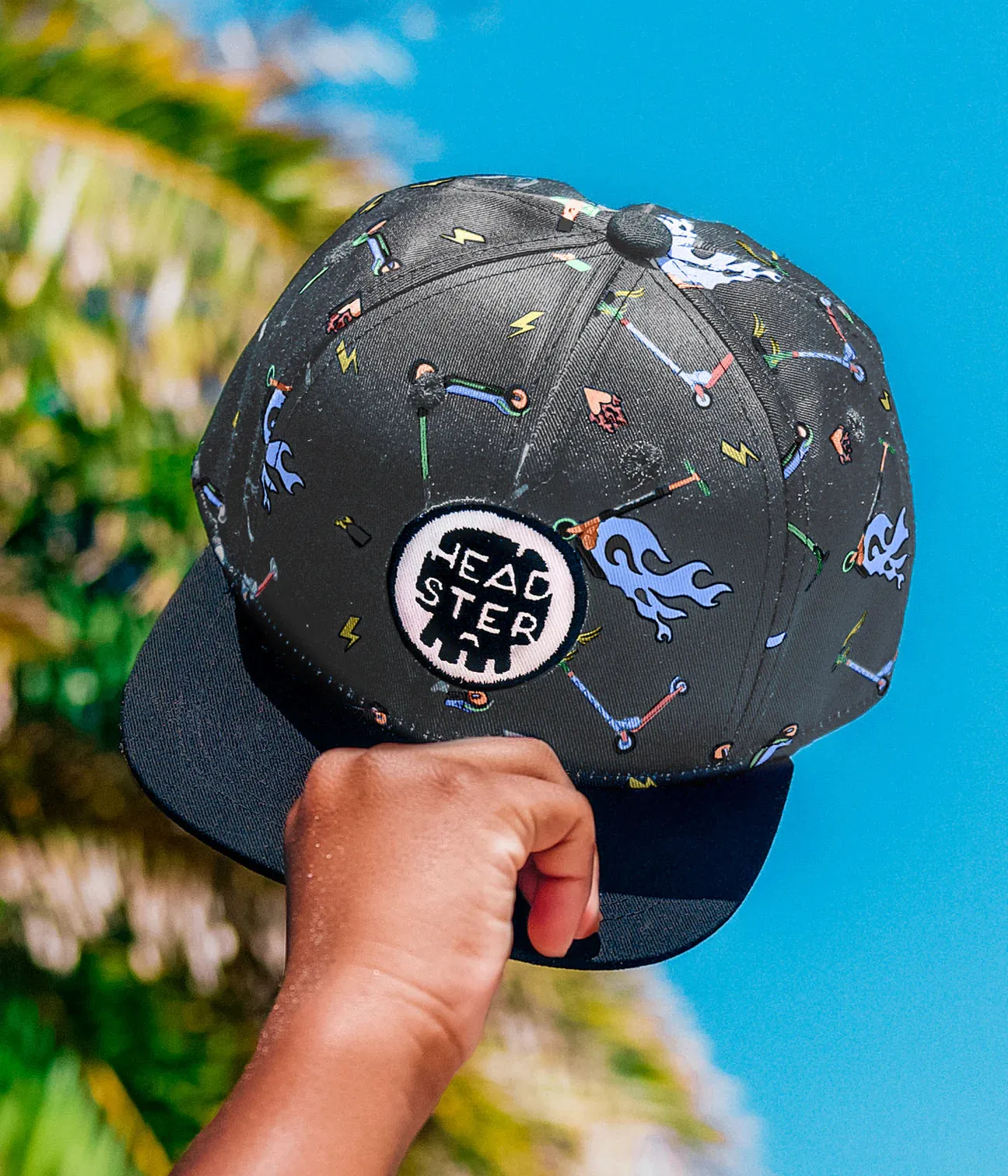 The Fast Track Snapback - Charcoal - BABY