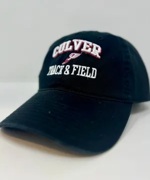 Track & Field Black Sport Hat