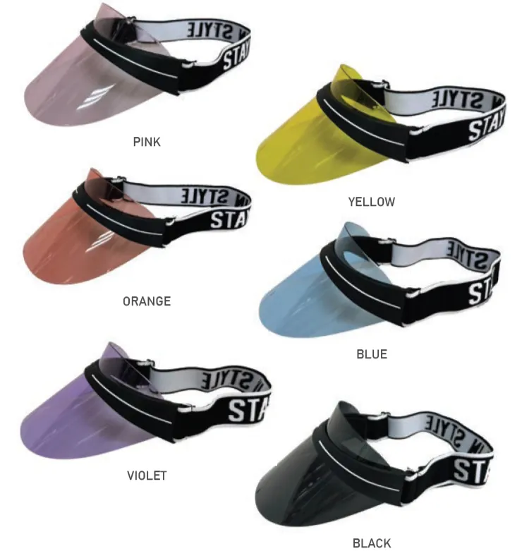 Trendy Transparent Visor Collection - Model FH527