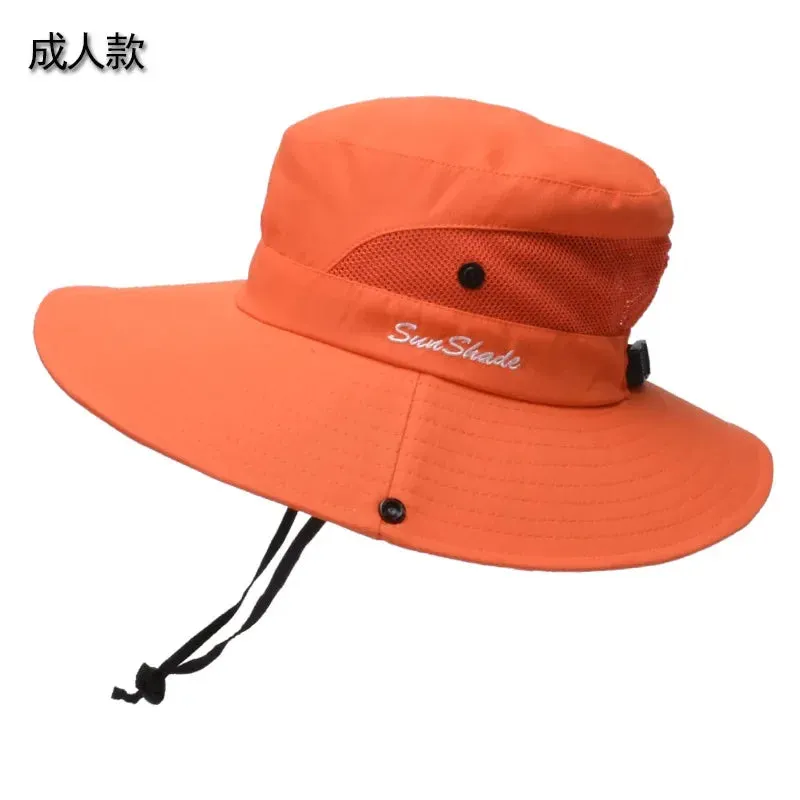 Womens Ponytail Sun Hat UV Protection Mesh Foldable Wide Brim Beach Fishing Bucket Hats Summer Hiking Outdoor Climbing hike Caps