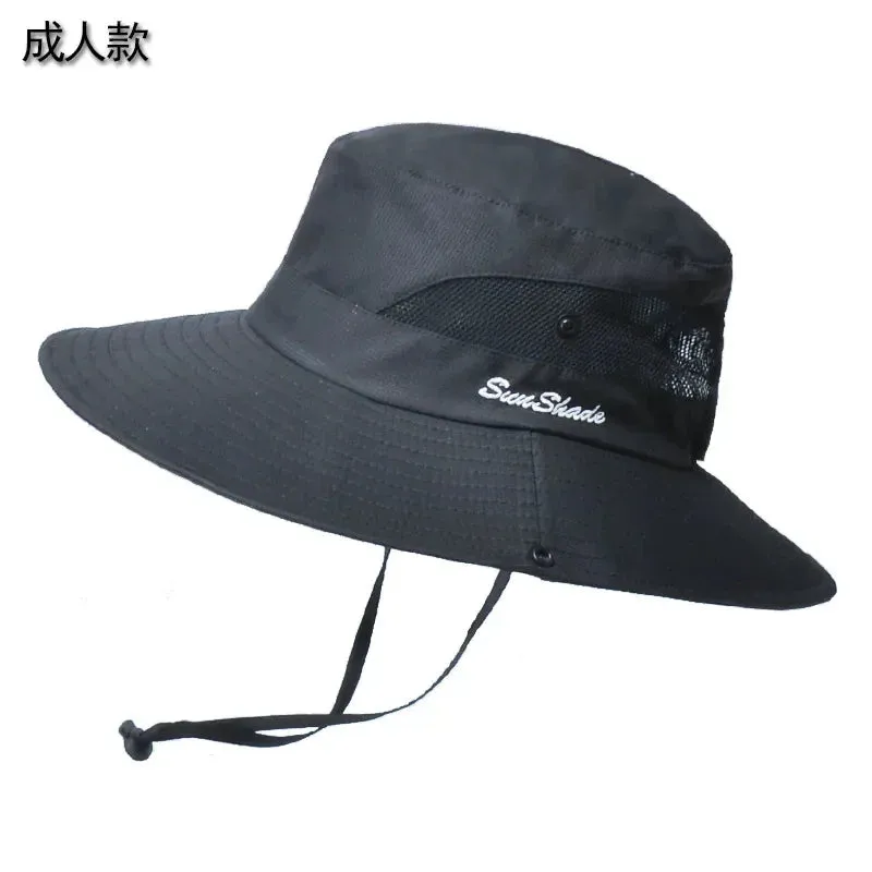 Womens Ponytail Sun Hat UV Protection Mesh Foldable Wide Brim Beach Fishing Bucket Hats Summer Hiking Outdoor Climbing hike Caps