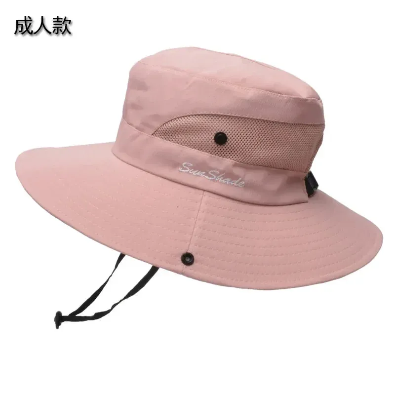 Womens Ponytail Sun Hat UV Protection Mesh Foldable Wide Brim Beach Fishing Bucket Hats Summer Hiking Outdoor Climbing hike Caps